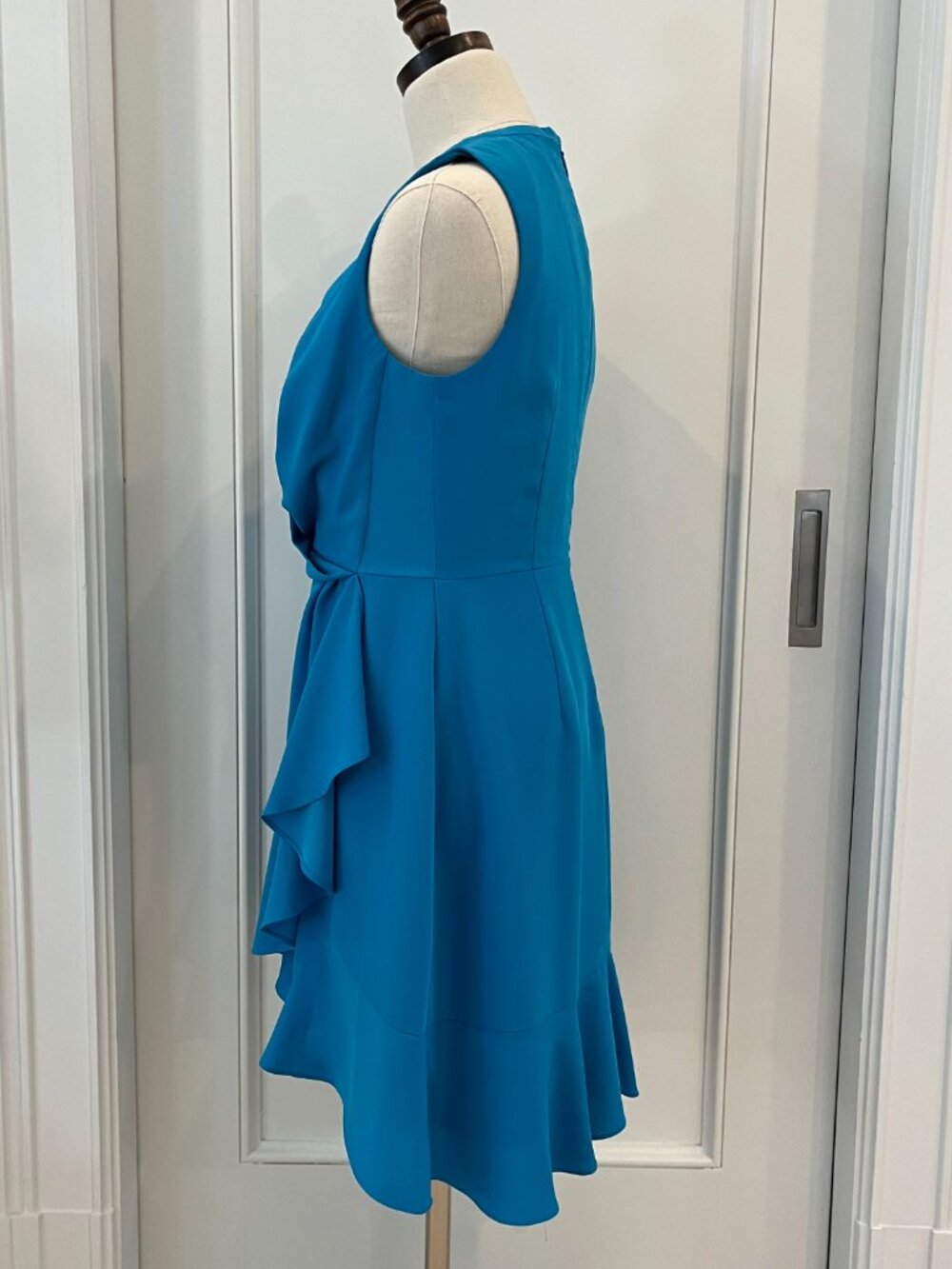 BCBG Turquoise Dress Size US 6 - Picture 2 of 7